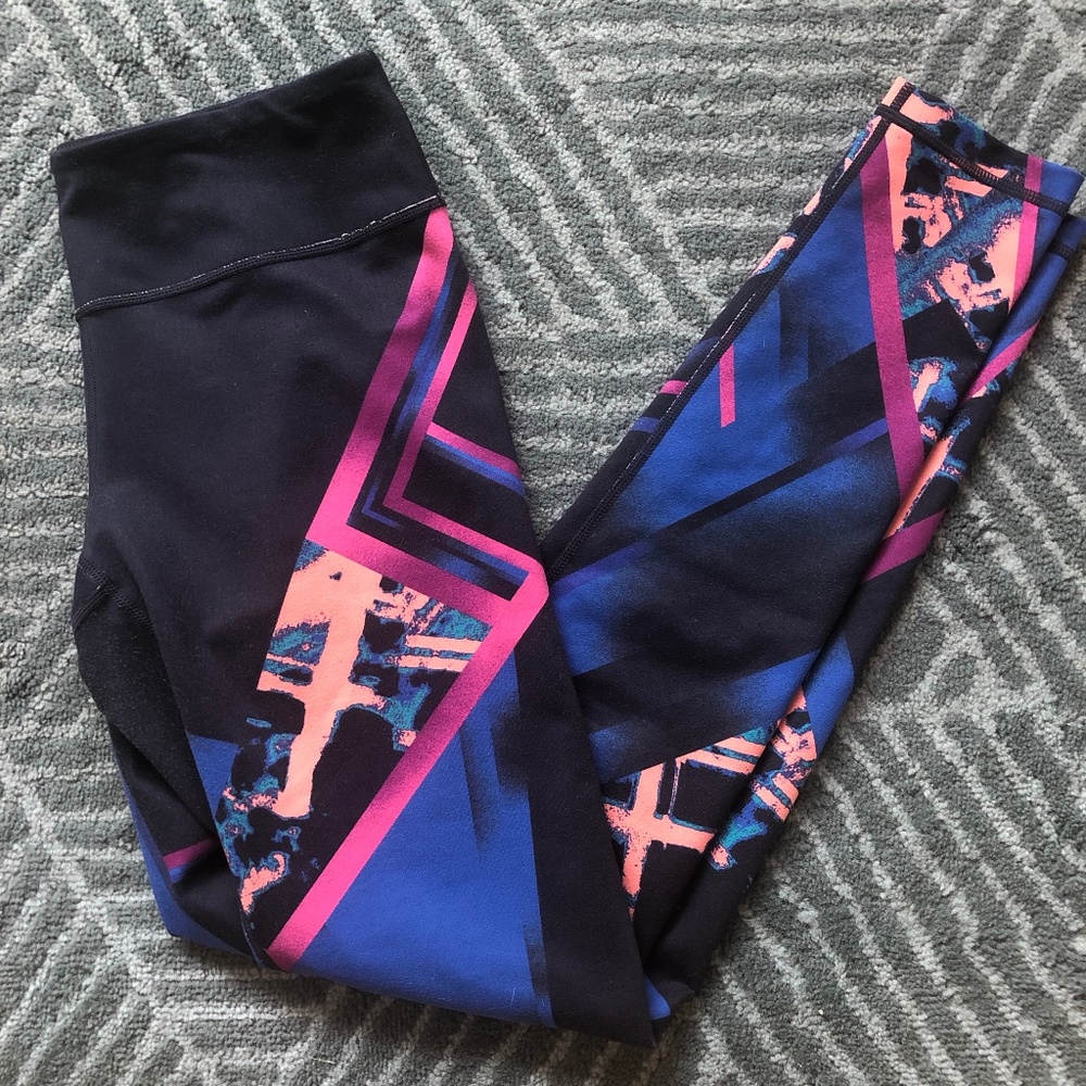 Zella "Live In" Chalet Print Leggings Size Small